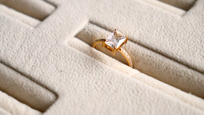 Square love Ring