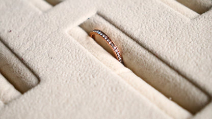 Full Thin Diamond Ring