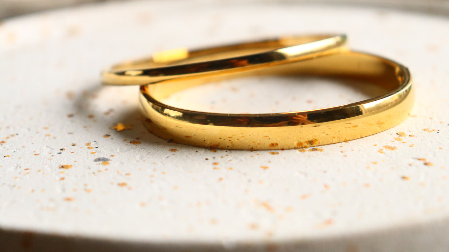 Basic Full Gold Bangles