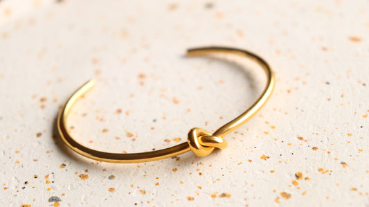 Twisted Knot Bangle