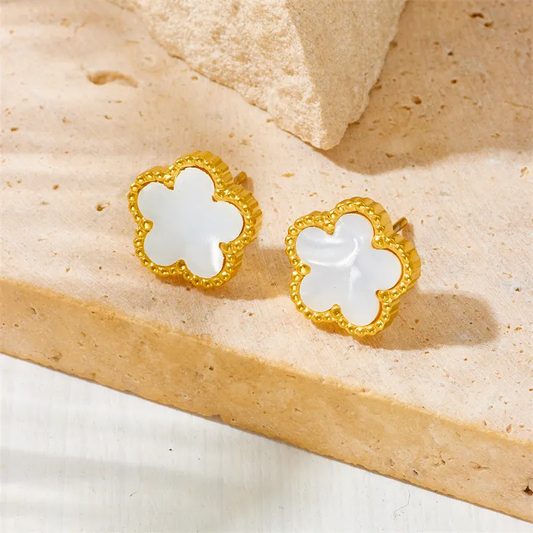 Flower End Earrings